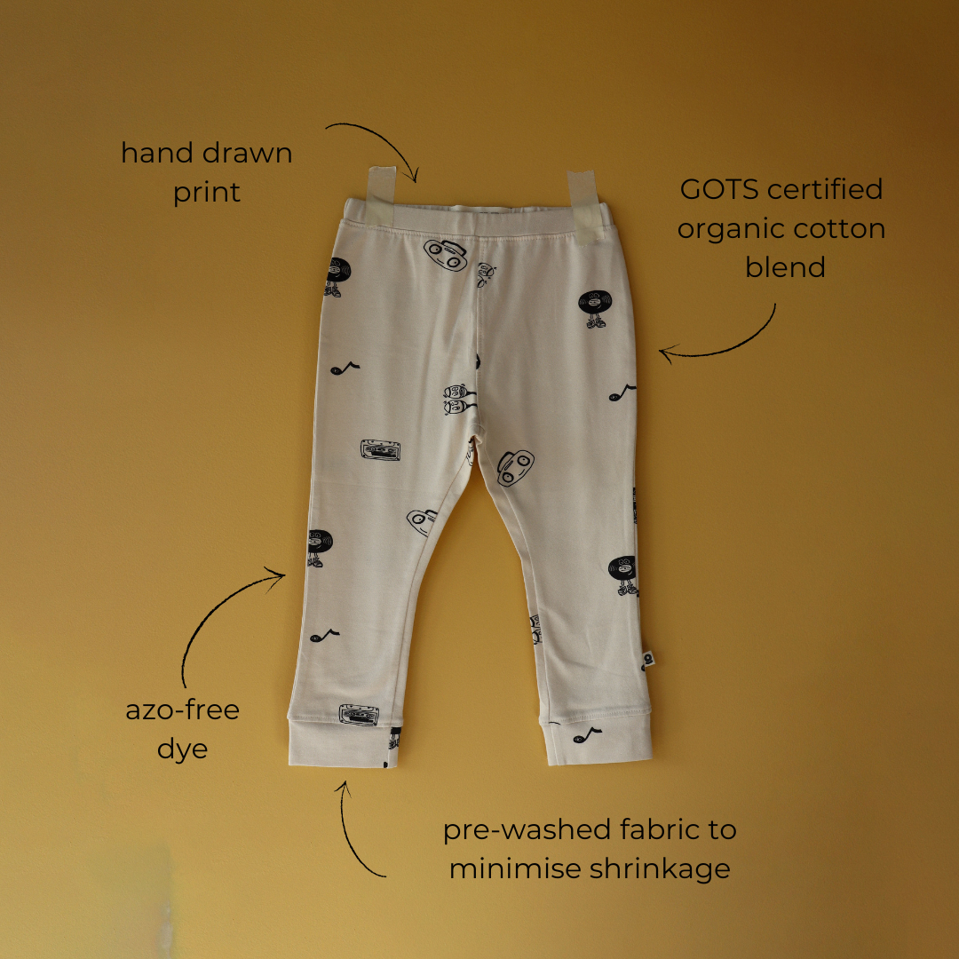 Groovy Groms Leggings and Tee Set