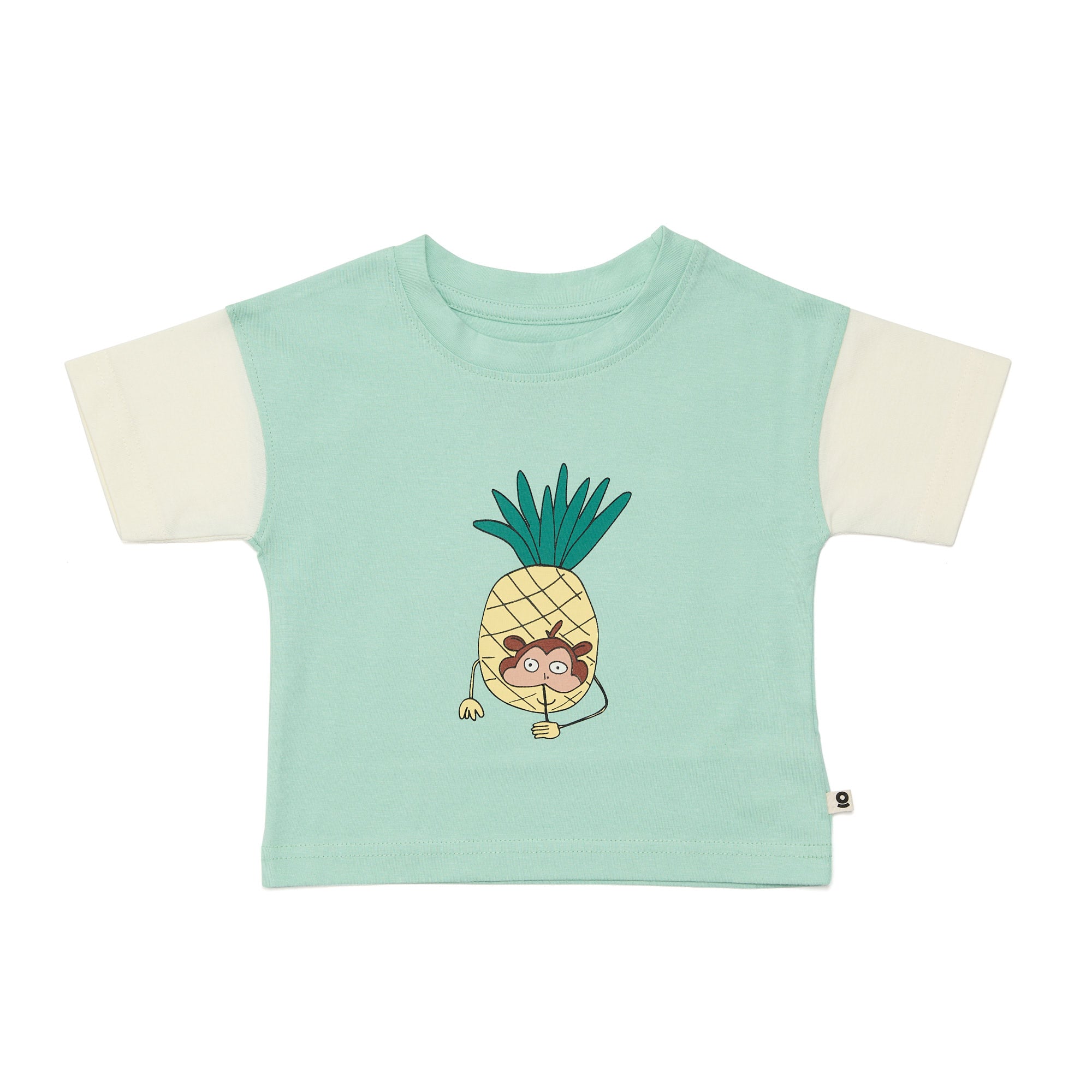 Monkeying around baby and kids t-shirt: organic cotton